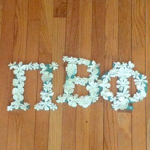 Phi beta phi wooden letters